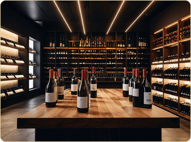 Wine Lounge Interior